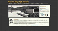 Desktop Screenshot of missionbayhighalumni.com